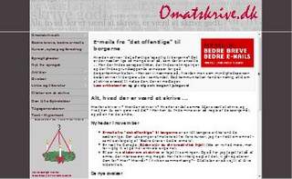 Billede af www.omatskrive.dk