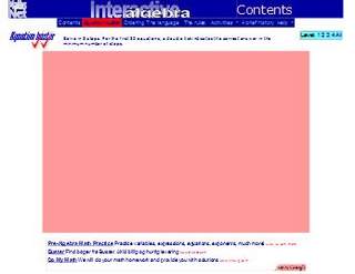 Billede af Mathsnet.net - Ligningsløsning