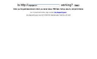 Billede af ismyblogworking.com