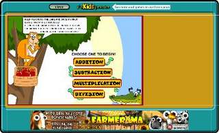 Billede af www.playkidsgame.com - Hjælp aben
