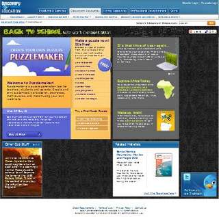 Billede af puzzlemaker.discoveryeducation.com