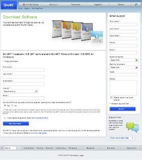 Billede af smarttech.com - Smartboard software (nyere)
